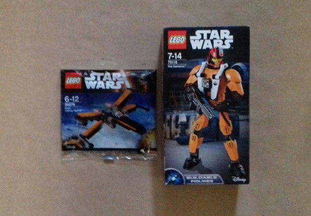 Poe Dameron: Star Wars LEGO 75115 + 30278 Poe X-wing Foxpost az rban