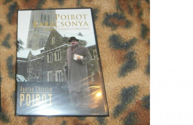 Poirot DVD Film Agatha Christie bontatlan fóliás