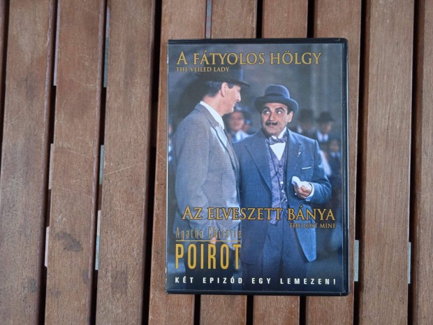 Poirot: A ftyolos hlgy / Az elveszett bnya - eredeti DVD