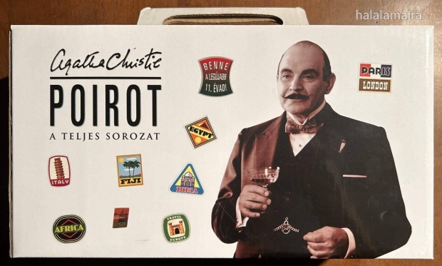 Poirot (Agatha Christie) 01-11. vad (43 DVD) - David Suchet - Dszdob