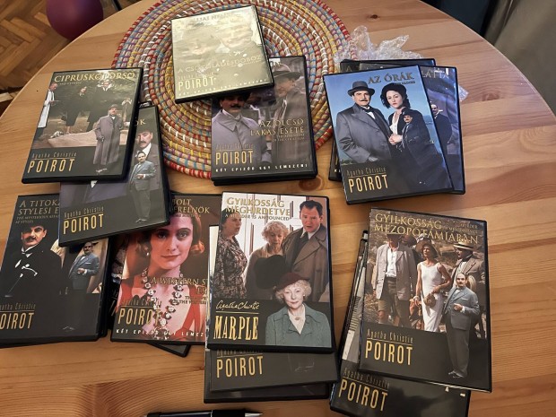 Poirot dvd gyjtemny 25 db