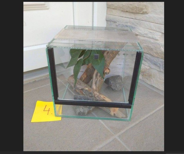 Pók terrárium vagy akárminek. 20cmx20cmx20cm