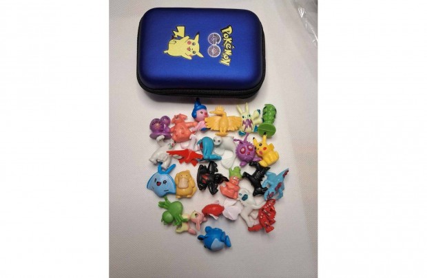 Pokmon 24 Darabos Mini Figura+TOK