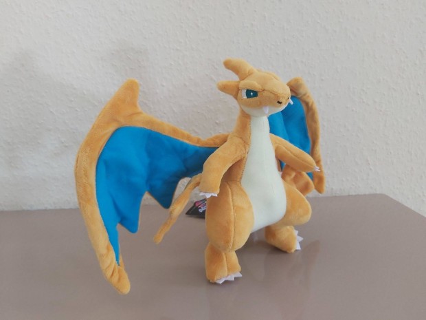 Pokemon Charizard Mega pokmon plss 25cm szmlval j Kszleten 2tp