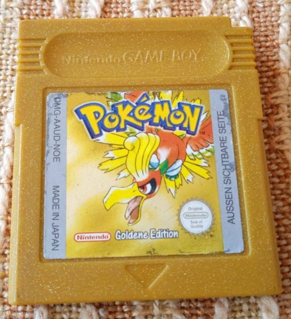 Pokémon Goldene Edition - Nintendo Game Boy játék(color/gameboy)eladó!