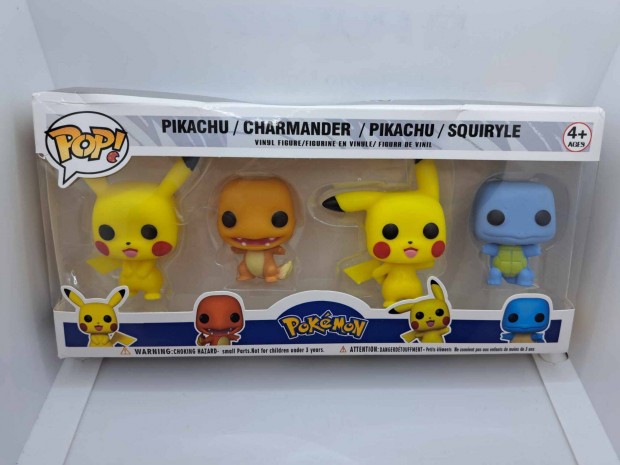 Pokmon POP figura 4 darabos