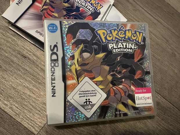 Pokmon Platin-Edition Nintendo DS jtkprogram ritkasg