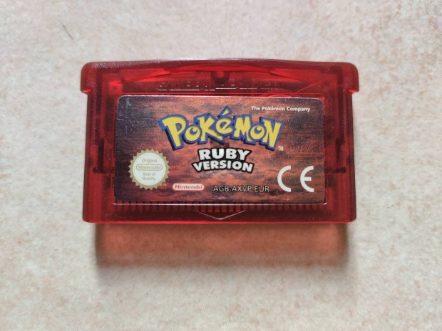 Pokemon Ruby Nintendo Gameboy Advance GBA