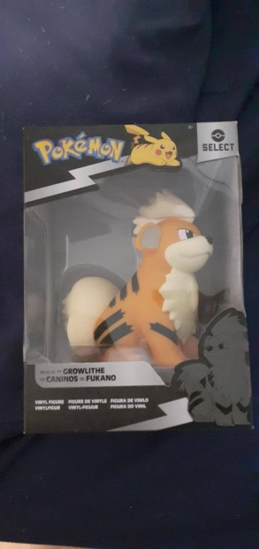 Pokémon Select Growlithe Series 7 Bontatlan figura