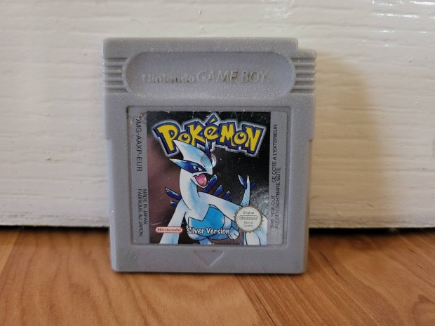 Pokémon Silver játék Nintendo Gameboy ajándék játékkal