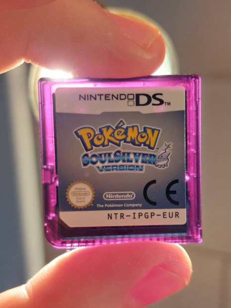 Pokemon Soul Silver jtk Nintendo DS / 3DS / 2DS / DSi konzolokra