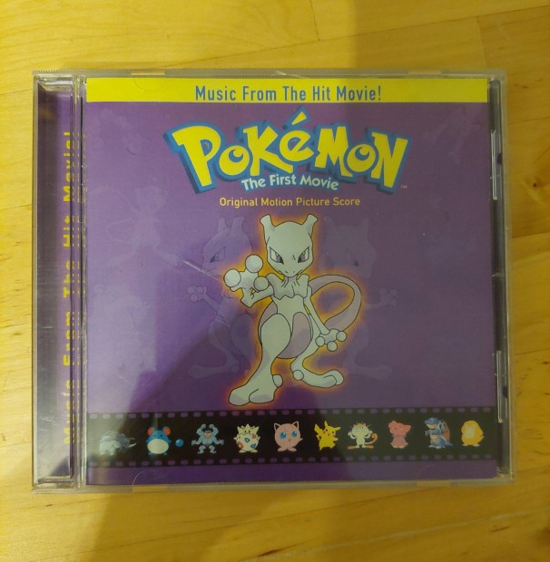 Pokemon The First Movie audio zenei cd ritkasg 2000-bl