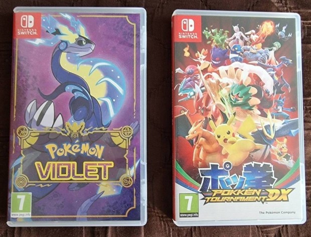 Pokemon Violet + Pokkn Tournament DX