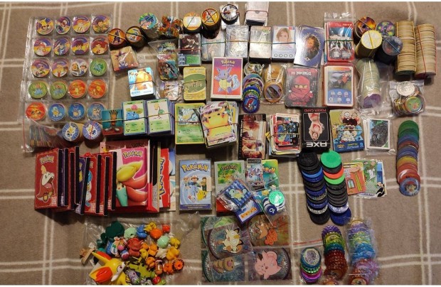 Pokmon, digimon, Star wars, krtya, tazo, korong, matrica stb