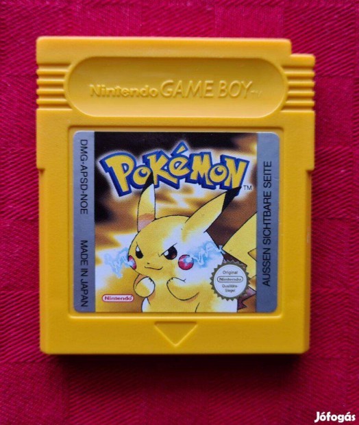 Pokemon gelbe (Nintendo Game Boy) gameboy color advance Kult pokmon
