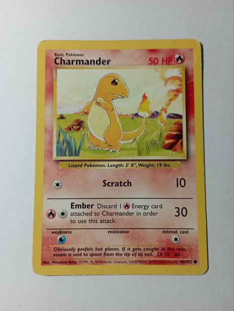 Pokemon krtya Charmander 46/102