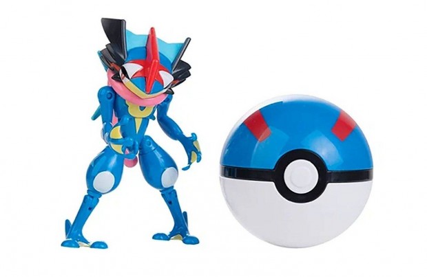 Pokemon labdba zrhat Greninja figura