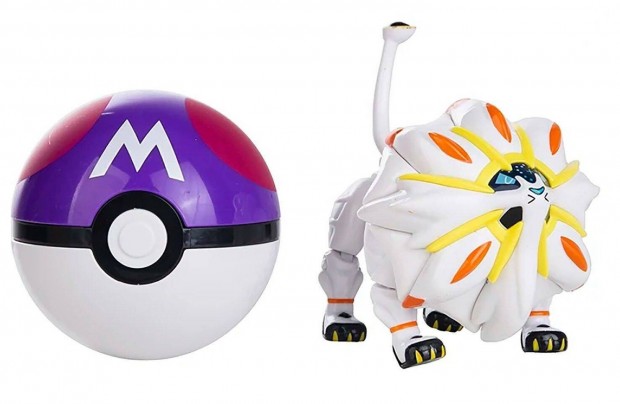 Pokemon labdba zrhat Solgaleo figura