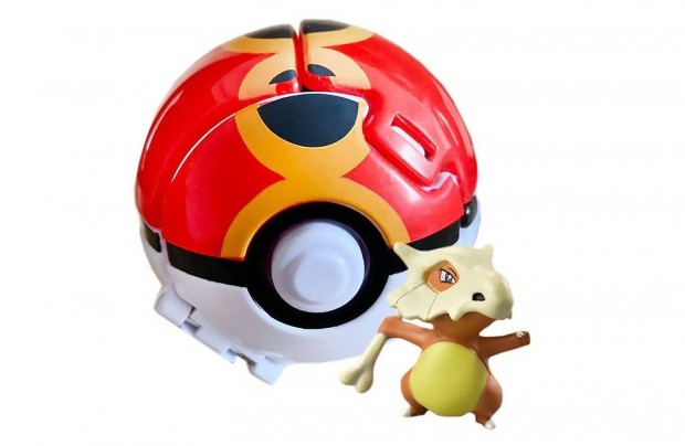 Pokemon labdba zrhat mini Kubone figura