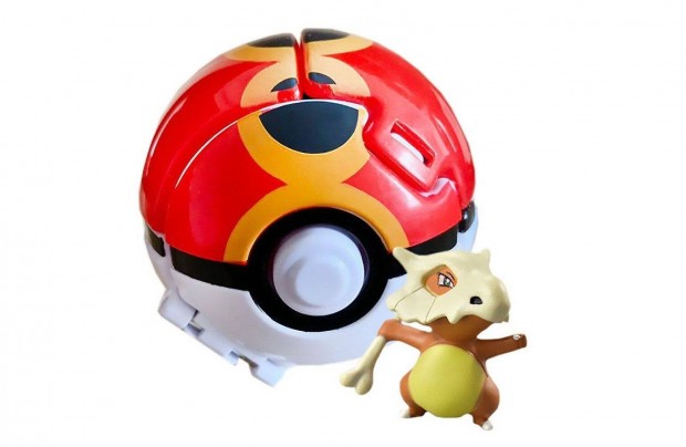 Pokemon labdba zrhat mini Kubone figura