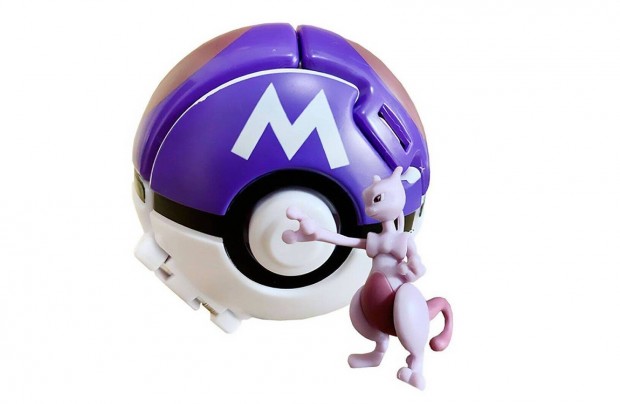 Pokemon labdba zrhat mini Mewtwo figura