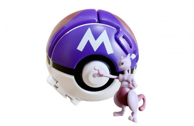 Pokemon labdba zrhat mini Mewtwo figura