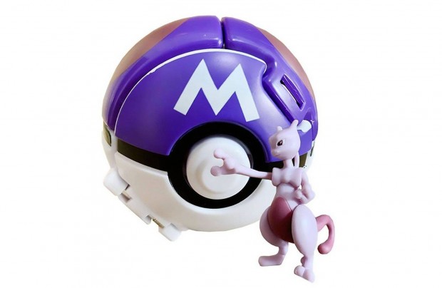 Pokemon labdba zrhat mini Mewtwo figura j! Kszletrl!