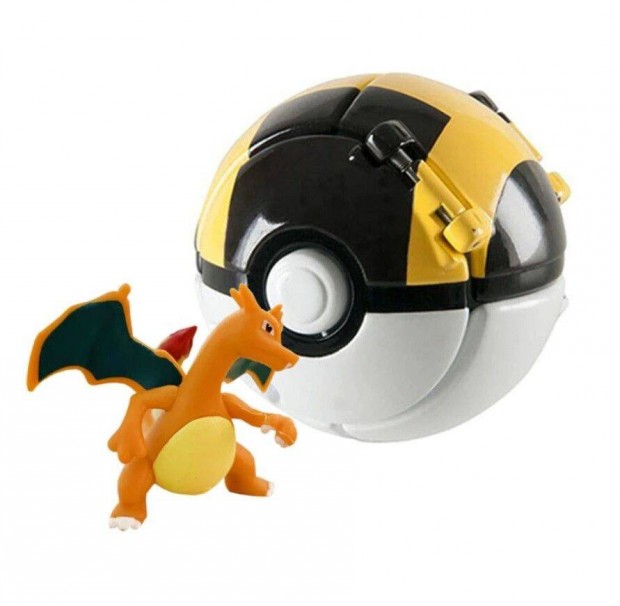 Pokemon poklabda Charizard figurval j Pokmon szmlval