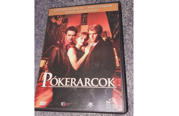 Pkerarcok DVD (1998) Szinkronizlt, karcmentes lemez (Matt Damon)