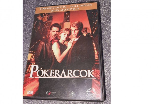 Pkerarcok DVD (1998) Szinkronizlt karcmentes (Matt Damon)