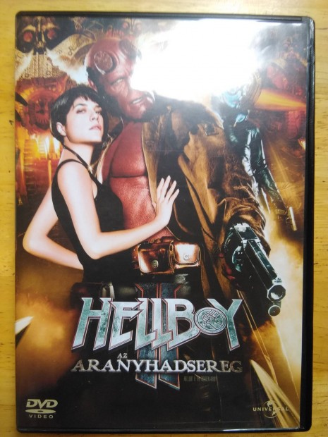 Pokolfajzat 2 - az aranyhadsereg jszer dvd Guillermo Del Toro 