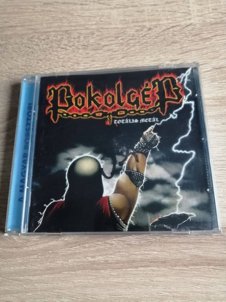 Pokolgép Totális Metál (1996)(2003-as kiadás) Hungaroton CD!