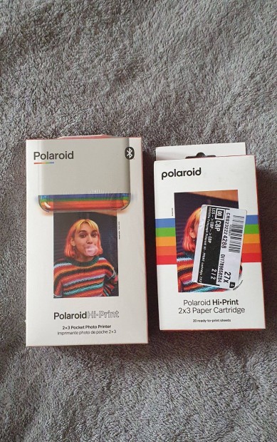 Polaroid HI-Print pocket printer + fotpapr