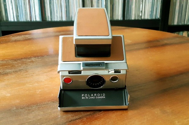 Polaroid, SX-70, fényképezőgép!