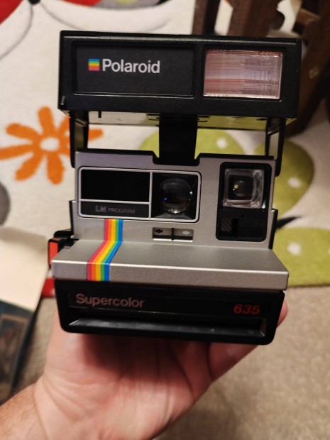 Polaroid super 635 mkdik, dobozval