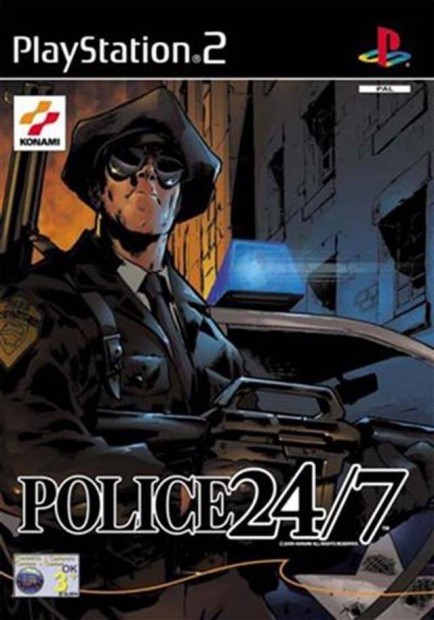 Police 24-7 eredeti Playstation 2 jtk