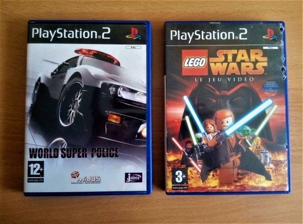 Police, Star Wars. Playstation 2. jtk