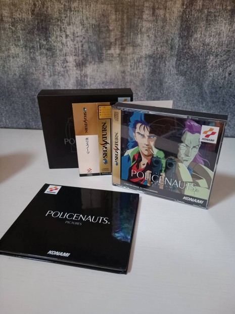 Policenauts Kojima First Press Limited Edition Sega Saturn