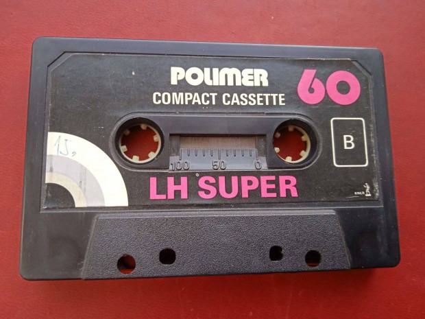 Polimer LH Super retro audio kazetta , bort papr nlkl