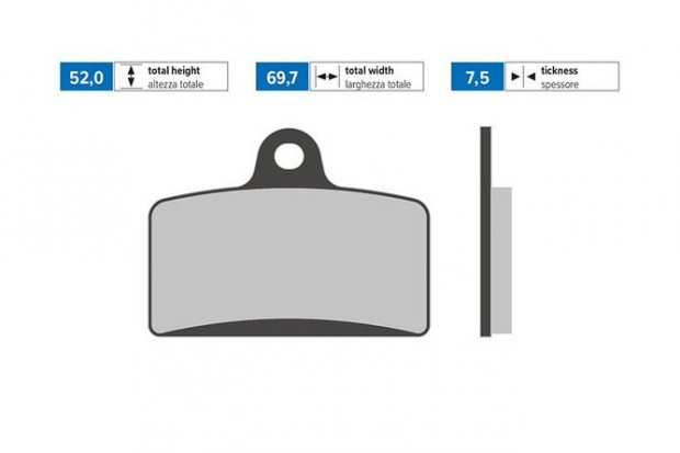 Polini Eredeti f�kbet�tek Aprilia RS4