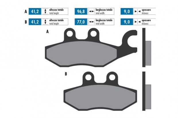 Polini F�kt�rcs�k Eredeti (jobb oldali f�knyereg) Piaggio X-Evo