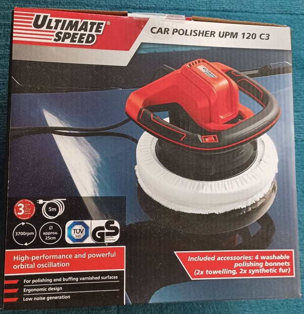 Polirozógép Ultimate Speed, tiszta új,bontatlan,garanciális,számlával