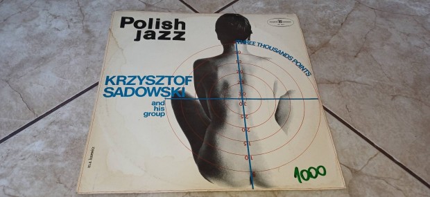 Polish jazz Sadowski bakelit hanglemez