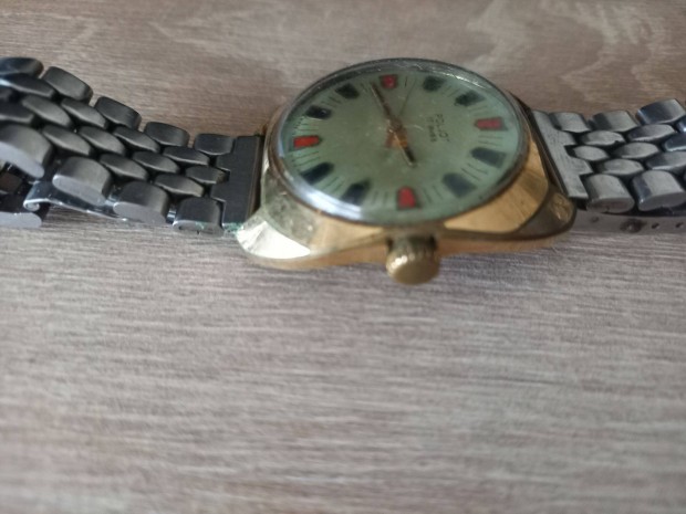 Poljot vintage férfi karóra "rulett " működik