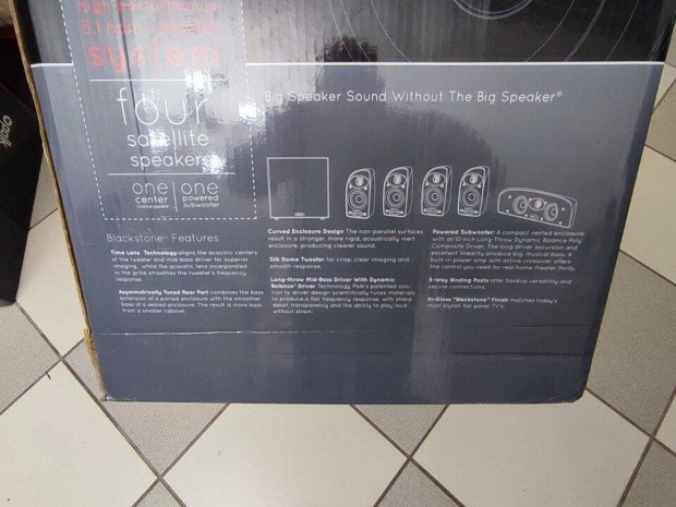 Polk Audio TL1700 5.1 Hangsugárzó rendszer - új, bontatlan dobozos!