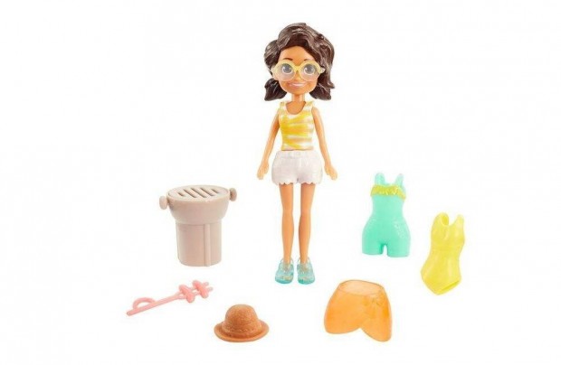 Polly Pocket baba ruhkkal s Jungel kiegsztkkel - Mattel