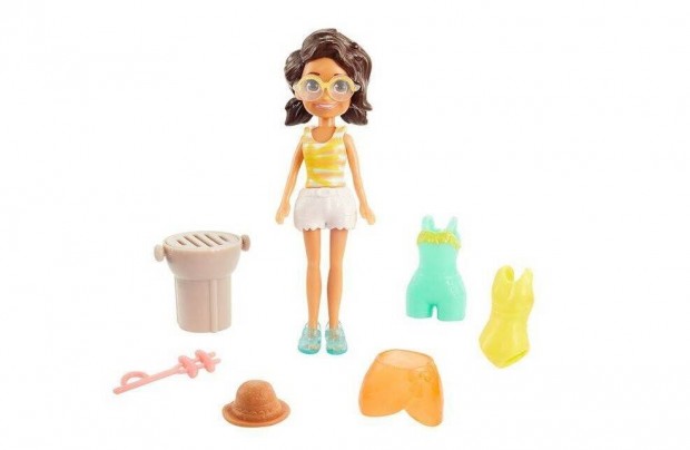 Polly Pocket baba ruhkkal s Jungel kiegsztkkel - Mattel