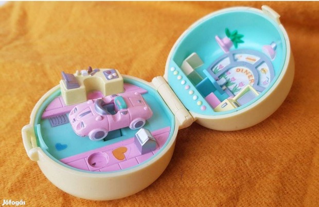 Polly Pocket miniatr szelence auts gyrvel