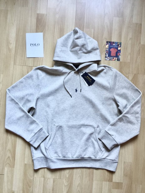 Polo Ralph Lauren - Polo - Duble-Knit Tech Hoodie - kapucnis pulver. 