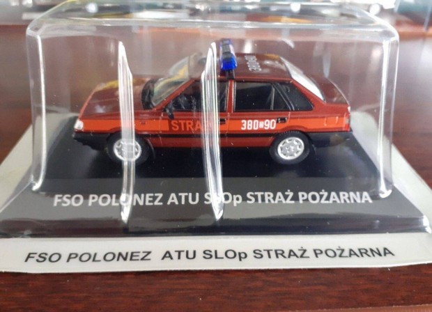 Polonez ATU Slop Straz Pozarna kisauto modell 1/43 Elad